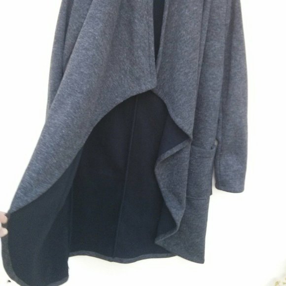 Fabletics Draped Moscow Sweatshirt Coat/Cardi - Picture 6 of 16